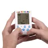FIZZ CREATIONS Mini Retro Console Keychain su 23 žaidimais – Tetris Arcade Dovanų Raktų Pakabukas