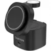 Canyon 4 in 1 Wireless Charging Stand, 30W max, Size: 70x70x70.3mm, weight: 414g, su 1M laidu, juoda