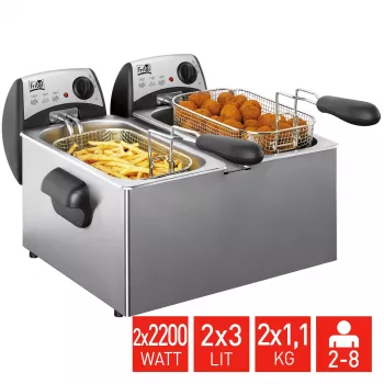 FRITEL Starter Deep Fryer 6 Liter 4.4kW Grey