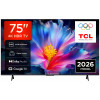 TCL 75P6L 75 colių 4K UHD LED išmanusis televizorius su Android TV ir Google Assistant