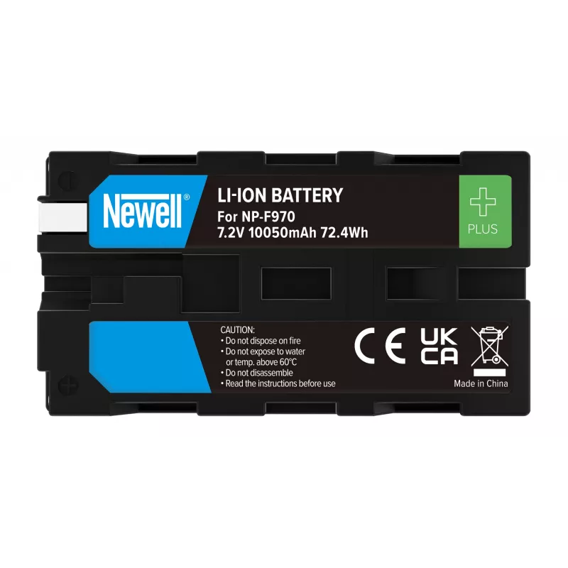 Newell Plus baterija NP-F960 keitimas Sony