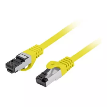 Lanberg Patch Cord S/FTP Cat.8.1 2m LSZH CU Yellow Fluke Tested