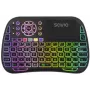 SAVIO ARGB Mini Bluetooth + 2.4 GHz mechaninė klaviatūra juoda