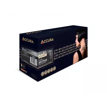 ACCURA Suderinamas Tonerio Kasetė Brother TN-326BK Juoda