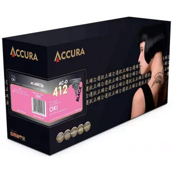 Accura Suderinama Tonerio Kasetė Juoda OKI 45807102 Didelės Talpos