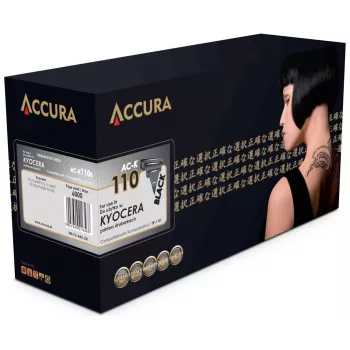 Accura Suderinamas Kasečių Toneris, skirta Kyocera TK-1140 (Juoda, 7200 Puslapių)
