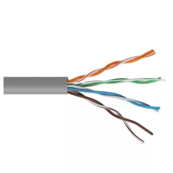 MACLEAN UTP Cat 5e CCA Patch Cable 50m Grey MCTV-578