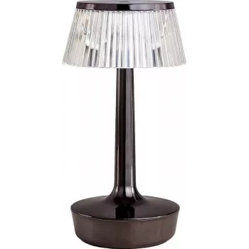 MiLagro EASY LED stalinė lempa juoda, 5W, 300lm, 3 pakopų reguliavimas, liečiamas skydelis, lanksti rankena, USB įkrovimas