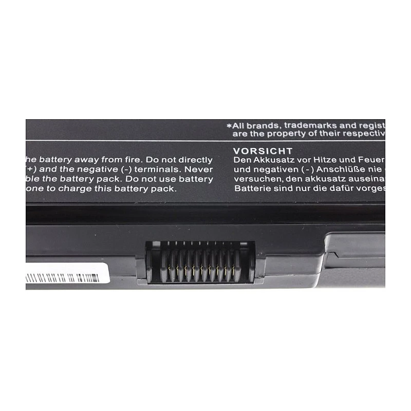 Green Cell PRO baterija nešiojamam kompiuteriui Toshiba Satellite U500 L750 A650 C650 C655 PA3817U-1BRS 11,1V 6600mAh 9-Cell juoda