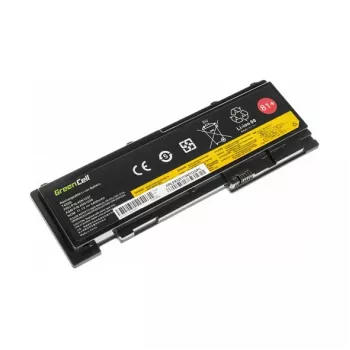Green Cell baterija nešiojamam kompiuteriui, skirta Lenovo ThinkPad T430s/T430si, 11.1V, 3400mAh, Li-ion, juoda