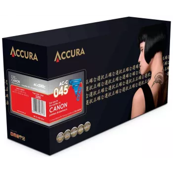 ACCURA Replacement Toner Cartridge Canon CRG-045HC High Yield Cyan