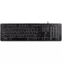 Accura Artesia ACC-K1408 apšviesta laidinė USB membraninė klaviatūra, viso dydžio QWERTY, daugiaspalvis LED, juoda