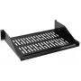 DELTA OPTICAL P19-2U/356*P2 19 colių 2U Fiksuota Lentyna Rack Spintai 356 mm Juoda