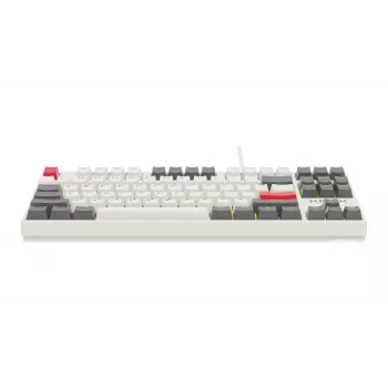 KRUX ATAX PRO RGB Creator Retro Gateron Yellow Pro mechaninė klaviatūra (TKL, 87 klavišų, karšto keitimo, USB-C, PBT dvigubo liejimo klavišai, kiekvieno klavišo RGB)
