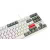 KRUX ATAX PRO RGB Creator Retro Gateron Yellow Pro mechaninė klaviatūra (TKL, 87 klavišų, karšto keitimo, USB-C, PBT dvigubo liejimo klavišai, kiekvieno klavišo RGB)