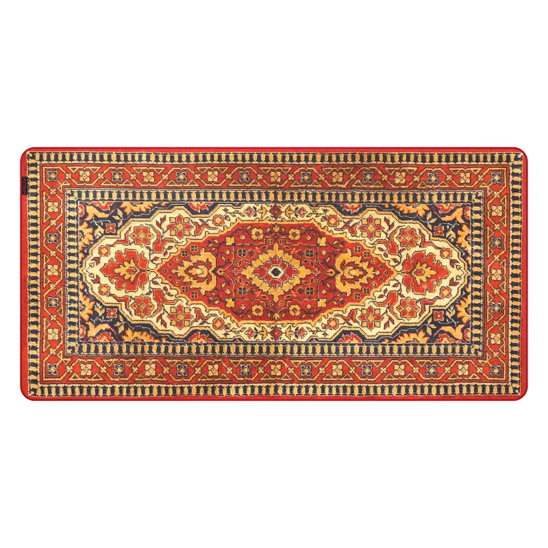KRUX Space Carpet MAX Gaming Mouse Pad - 900x400x3mm, Low-Friction Fabric, Anti-Slip Rubber Base, Stitched Edges