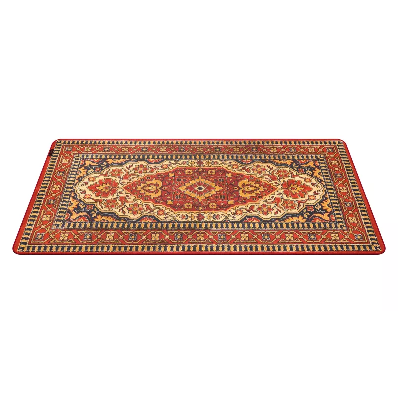 KRUX Space Carpet MAX Gaming Mouse Pad - 900x400x3mm, Low-Friction Fabric, Anti-Slip Rubber Base, Stitched Edges