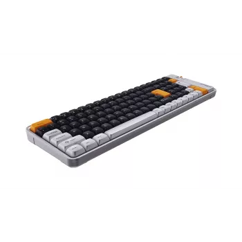 KRUX Zyro 96% mechaninė klaviatūra Gateron Yellow PRO RGB Tri-Mode juoda
