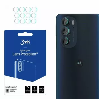 3MK Ekrano apsauga, skirta Motorola Edge 30 – atspari smūgiams, atspari įbrėžimams, permatoma – 4 vnt. pakuotė