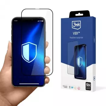3MK VibyGlass Grūdinto stiklo apsauginis stikliukas, skirtas Apple iPhone 13 / 13 Pro / 14 (6,1 colio) – 5 vnt. pakuotė