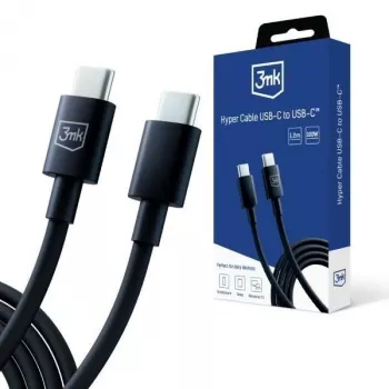 3mk Hyper Cable C to C 100W 1.2m Juoda
