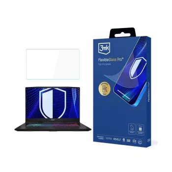 3MK PROTECTION FlexibleGlass Pro Screen Protector for MSI Katana 17,3 inch Laptop (up to 19) - 0,3mm Hybrid Glass, 7H Hardness, Anti-Fingerprint, Bubble-Free