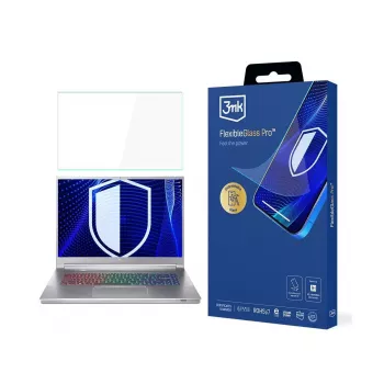 3MK PROTECTION FlexibleGlass Pro Screen Protector for Acer Predator Triton 300 SE 14 (PT314-51s) - Hybrid Glass, 7H Hardness, 0,3 mm, Clear