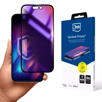 3MK Rainbow Privacy Screen Protector, skirtas Apple iPhone 15 Plus