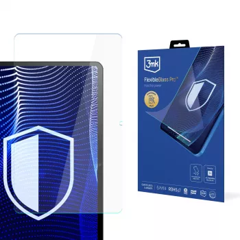 3MK PROTECTION FlexibleGlass Pro Screen Protector for Doogee T40 Pro - 0,3 mm Hybrid Glass, 7H Hardness, Transparent