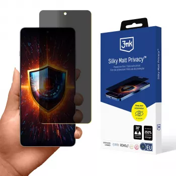 3MK Silk Matte Privacy Screen Protector, skirta OnePlus 13R