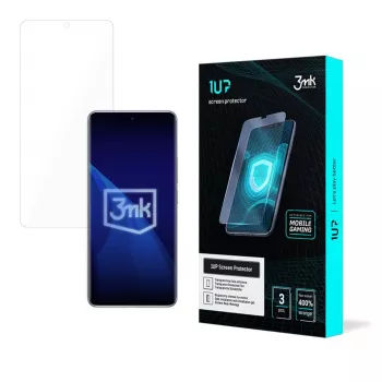 3MK 1UP Gaming Screen Protector, skirta Xiaomi POCO X7 (3 vnt. pakuotė) – hibridinė plėvelė, itin lygi, didelio slydimo