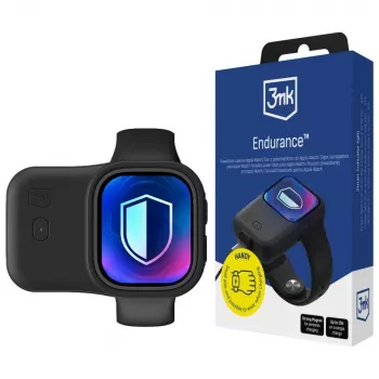 3MK PROTECTION 3mk Endurance Powerbank Case, skirta Apple Watch 40 mm/41 mm, 2.5W, 1200mAh, USB-C, juodas