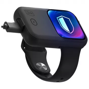 3MK PROTECTION 3mk Endurance Powerbank Case, skirta Apple Watch 40 mm/41 mm, 2.5W, 1200mAh, USB-C, juodas