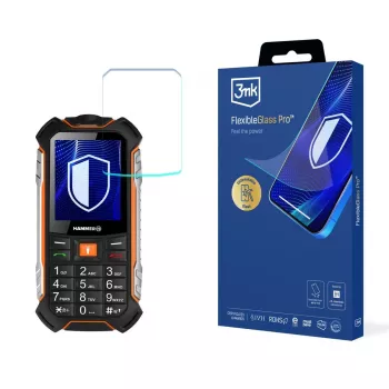 MyPhone Hammer Boost - 3mk FlexibleGlass Pro Hybrid Glass Screen Protector