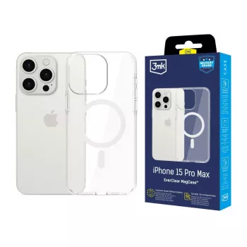 Apple iPhone 15 Pro Max - 3mk EverClear MagCase