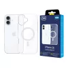 3MK EverClear MagCase Back Cover for Apple iPhone 16 - Crystal Clear