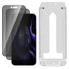 3MK PROTECTION Apple iPhone Air - 3mk Hardy Privzone 9H Grūdinto stiklo privatumo apsauginė plėvelė
