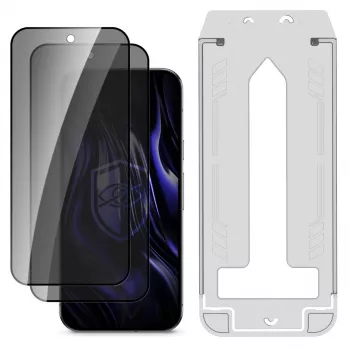 3MK PROTECTION Google Pixel 10 / 10 Pro - 3mk Hardy Privzone 9H Grūdinto Stiklo Privatumo Ekrano Apsauga