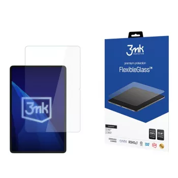 3MK PROTECTION FlexibleGlass Screen Protector, skirtas Honor Pad 10, Honor Pad 8, Honor Pad X9, Honor Pad 10.1 (11.5-12 col. planšetėms) – skaidrus, 7H kietumo, oleofobinė danga, 0,16 mm storio