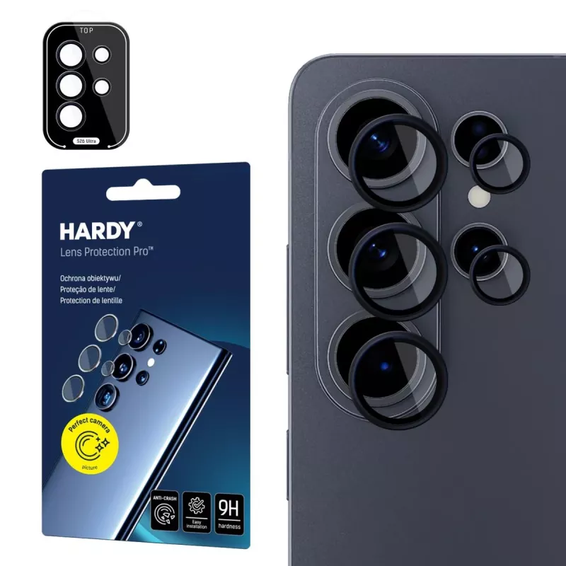 3mk Hardy Lens Protection Pro Black, skirta Samsung Galaxy S26 Ultra