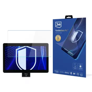 3MK PROTECTION Newland NQuire 1500 Mobula II FlexibleGlass Pro Screen Protector (10,1 colio, hibridinis stiklas, 7H, 0,3 mm, oleofobinė danga, apsauga nuo pirštų atspaudų, apsauga nuo įbrėžimų, apsauga nuo skilimo, užapvalinti kraštai, sausas klijavimas, 