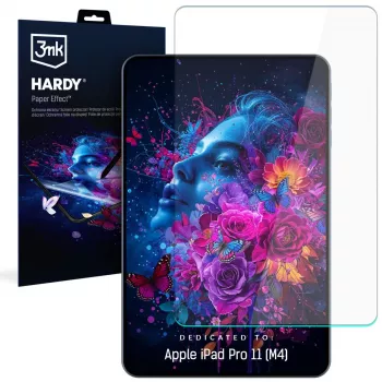 3MK PROTECTION Hardy Paper Effect Screen Protector for Apple iPad Pro 11 (M4 2024) - Matinis, Antirefleksinis, PET Plėvelė, 1 Vnt.