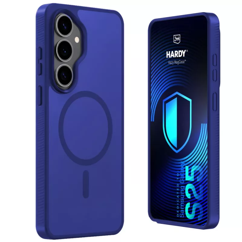 3MK PROTECTION Samsung Galaxy S25 - 3mk Hardy Hazy MagCase Blue