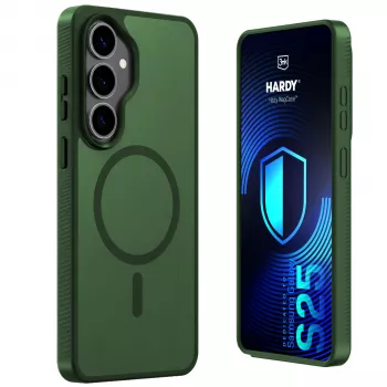 3MK PROTECTION Samsung Galaxy S25 - 3mk Hardy Hazy MagCase Green