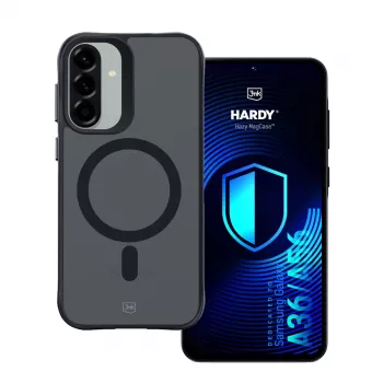 3MK PROTECTION Samsung Galaxy A36/A56 - 3mk Hardy Hazy MagCase Black