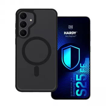 3MK PROTECTION Samsung Galaxy S25 FE - 3mk Hardy Hazy MagCase Black