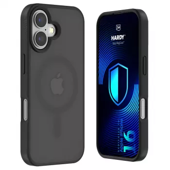 3MK PROTECTION Apple iPhone 16 - 3mk Hardy Hazy MagCase Black