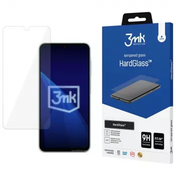 3MK HardGlass Max Lite Ekrano apsauginis stiklas, skirtas Samsung Galaxy A27 5G – skaidrus – 1 vnt.