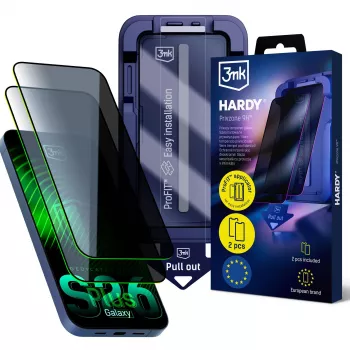 3MK PROTECTION Samsung Galaxy S26+ - 3mk Hardy Privzone 9H privatumo ekrano apsauga