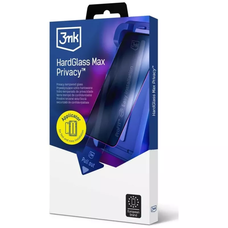 3mk HardGlass Max Privacy Screen Protector, skirta Samsung Galaxy S26